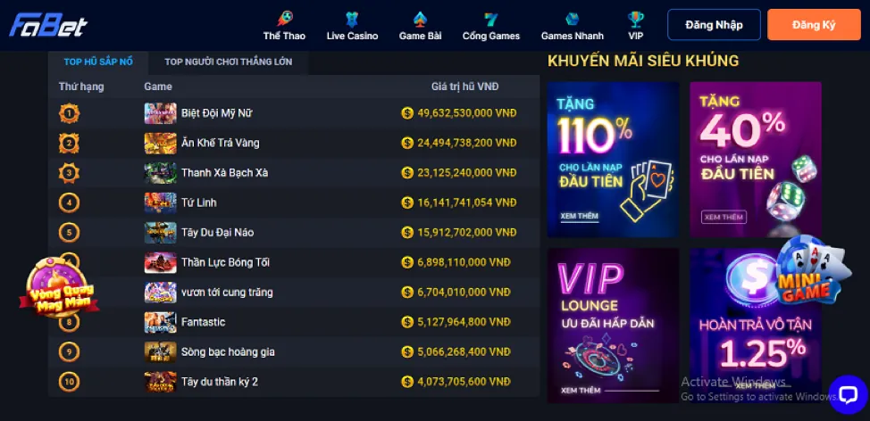 Người chơi đang cá cược an toàn trên 8dayvn win